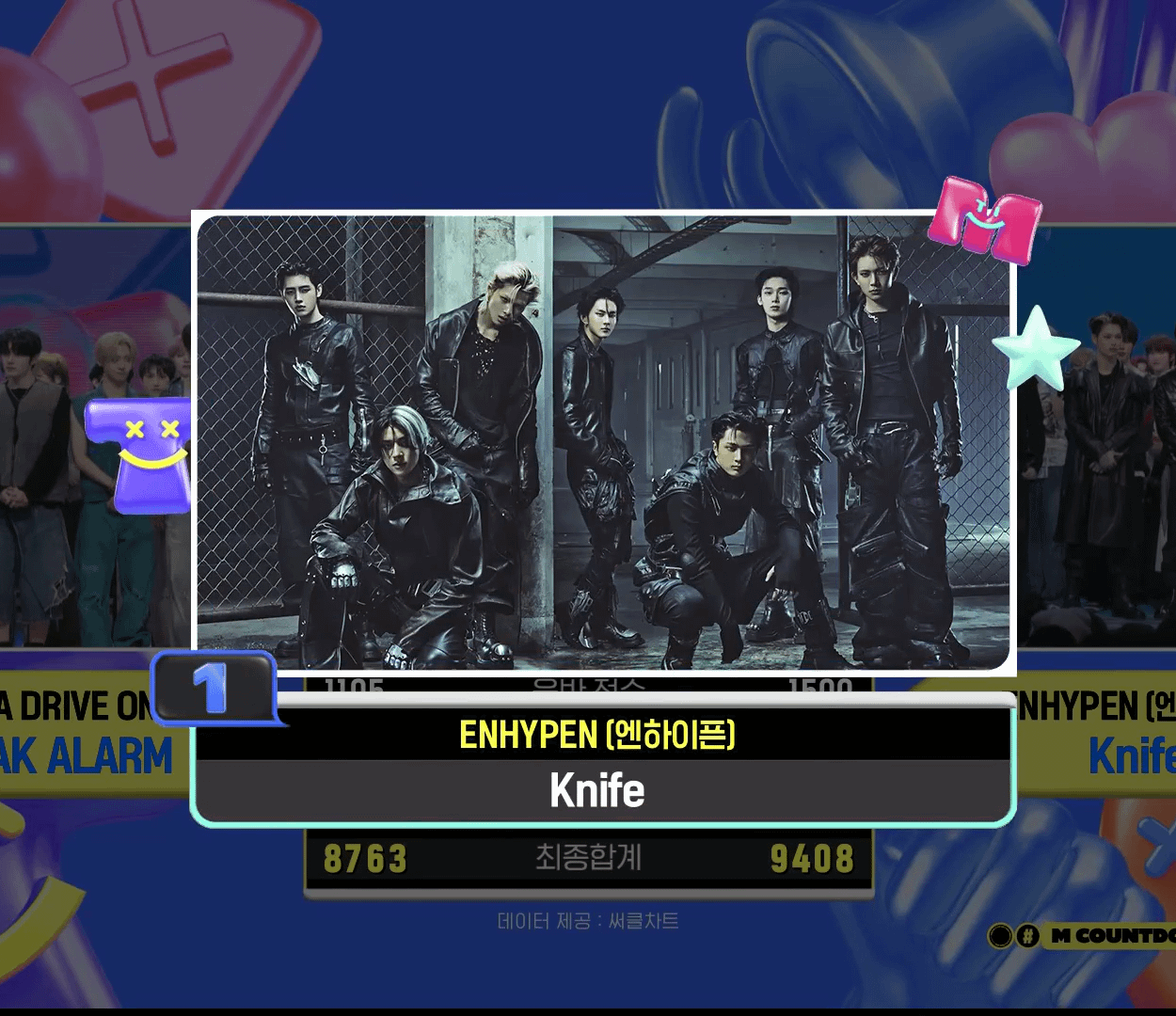 260122 ENHYPEN won 1st place on M Countdown with 'Knife'!🎉
