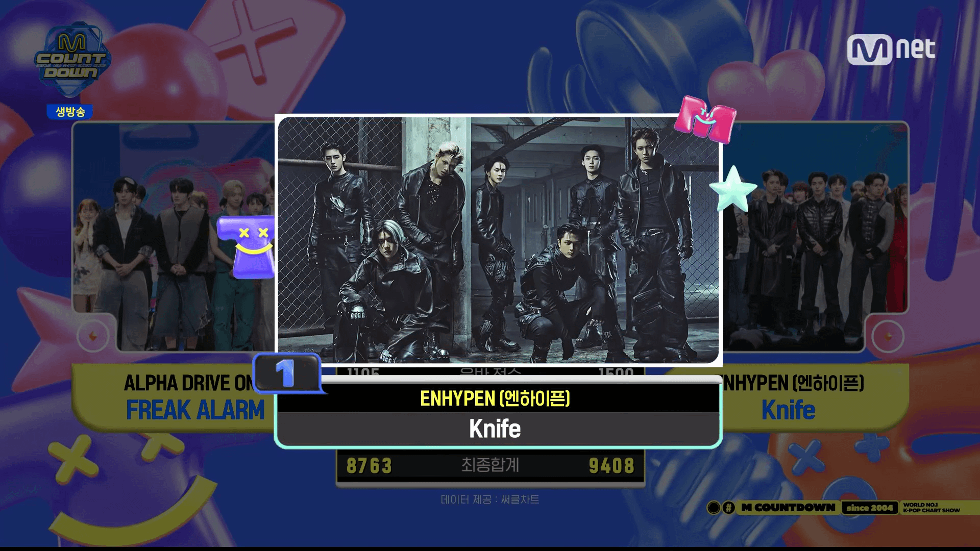 260122 ENHYPEN won 1st place on M Countdown with 'Knife'!🎉