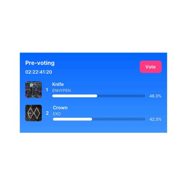 260124 MNET M COUNTDOWN PRE-VOTE is now open on Mnet Plus until January 26