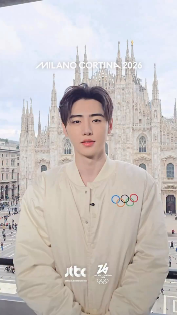 260211 jtbc.insta Instagram update with Sunghoon @ Milano Cortina 2026 Winter Olympics