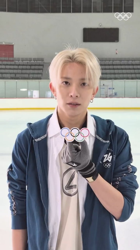 260208 Olympics Twitter/X update with ENHYPEN’s Heeseung & Jay