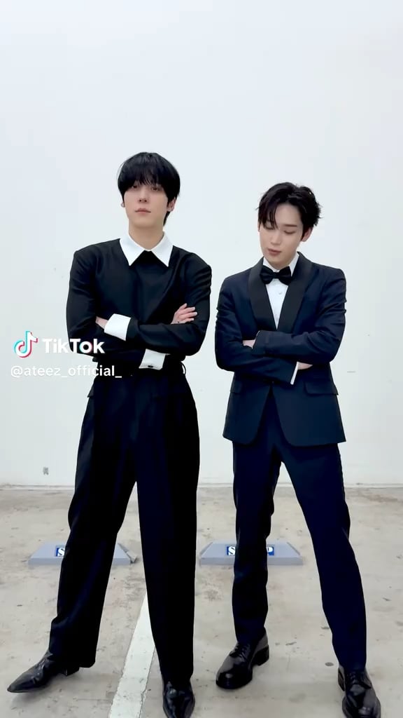 260207 ATEEZ Tiktok: Yunho with Sunoo @ Adrenaline