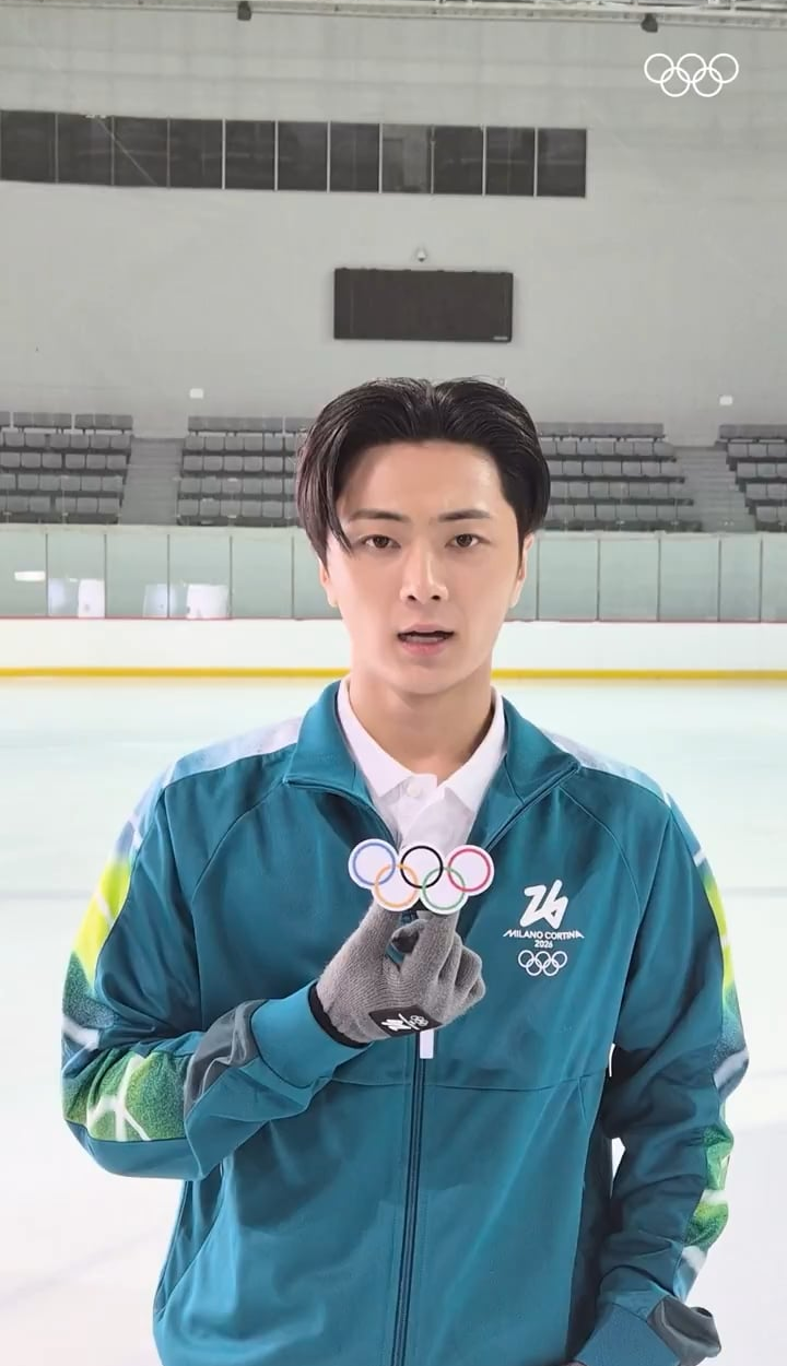 260213 Olympics Twitter/X update with ENHYPEN’s Heeseung & Jay