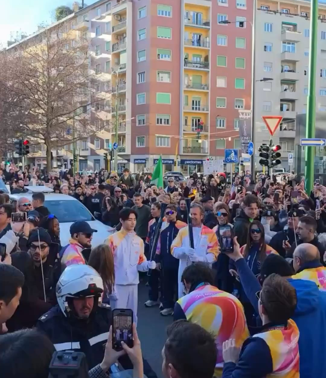 260206 ENHYPEN Instagram Story updates @ Milano Cortina 26 Torch Relay