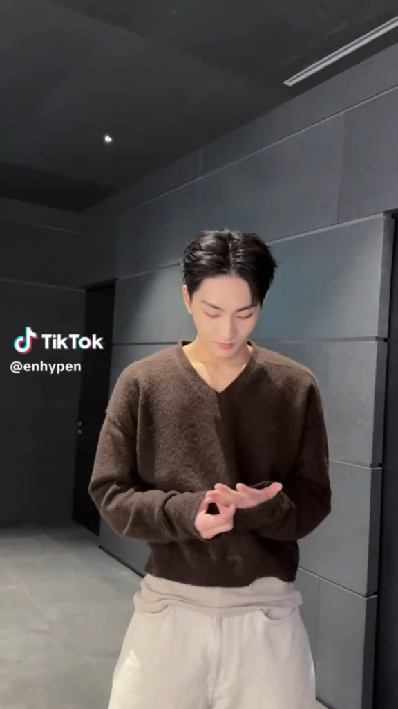 260201 TikTok: Jungwon @ Big Girls Don't Cry