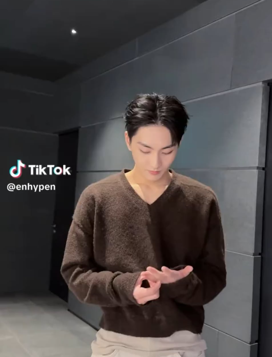 260201 TikTok: Jungwon @ Big Girls Don't Cry