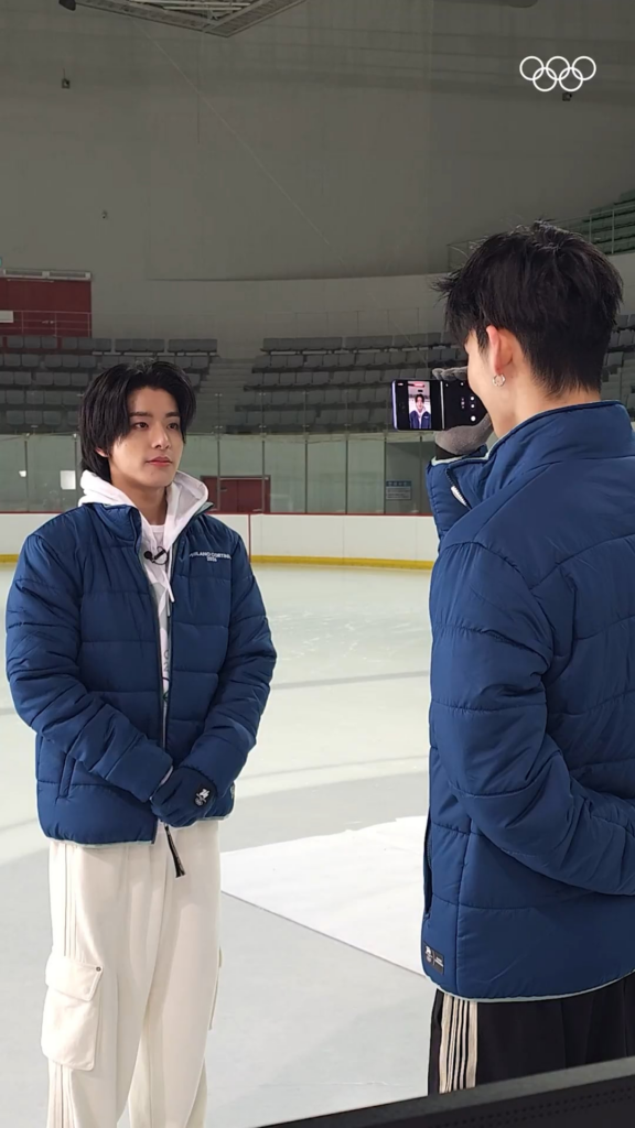 260212 Olympics Twitter/X update with ENHYPEN’s Jake & Ni-ki