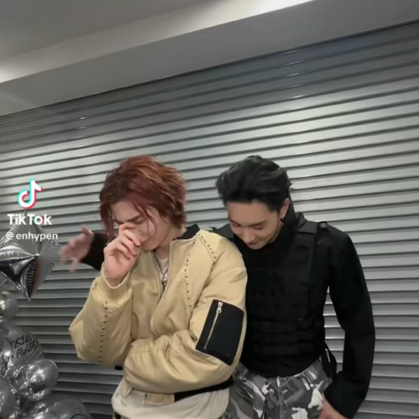 260213 Tiktok: Jungwon with BOYNEXTDOOR’s Leehan @ Big Girls Don’t Cry