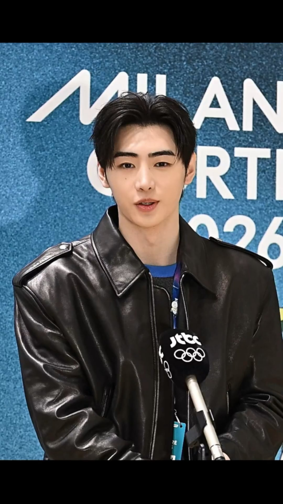 260209 sportschosun Youtube Short update @ Sunghoon at Milano Cortina Winter Olympics 2026 Main Press Center