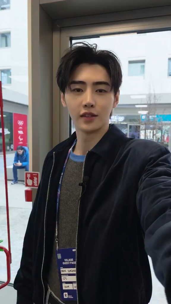 260213 samsungmobile Instagram Reel update with Sunghoon @ Milano Cortina 2026 Winter Olympics