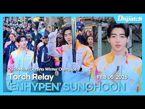 260206 SUNGHOON(ENHYPEN), "2026 Milan-Cortina Olympics" Torch Relay [On-Site]