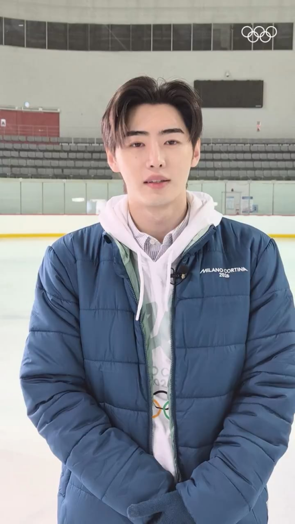 260210 Olympics Twitter/X update with ENHYPEN’s Jungwon & Sunghoon