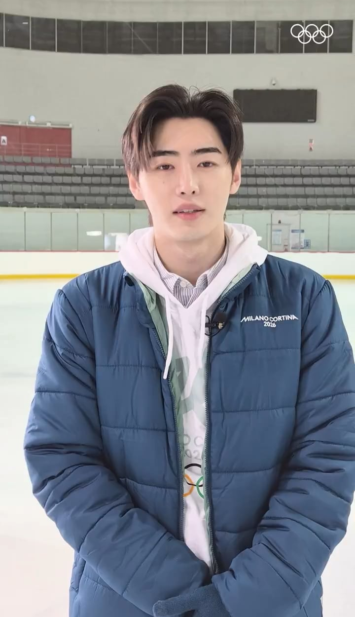 260210 Olympics Twitter/X update with ENHYPEN’s Jungwon & Sunghoon