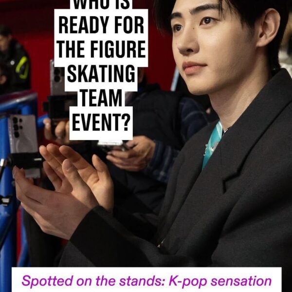 260208 Olympic Instagram Story update with Sunghoon @ Milano Cortina 2026 Winter Olympics | Figure Skating Team Event - Men Single Skating SP