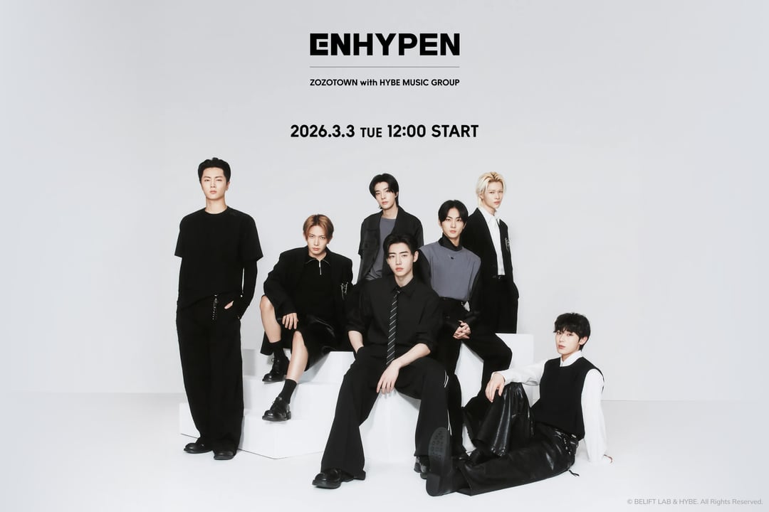 260226 ENHYPEN Collaboration with ZOZOTOWN