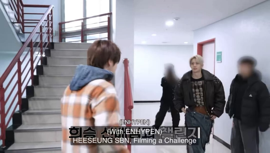 260222 Heeseung in ALPHA DRIVE ONE ‘EUPHORIA’ Music Show Behind The Scenes #2