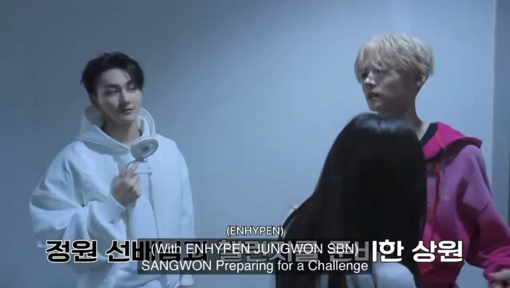 260211 Jungwon, Heeseung, Jay & Sunghoon Cut at ALPHA DRIVE ONE (알파드라이브원) ‘EUPHORIA’ Music Show Behind The Scenes #1