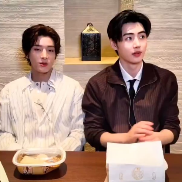 260218 ENHYPEN Official Japan Twitter: Jake & Sunghoon (with Jungwon)