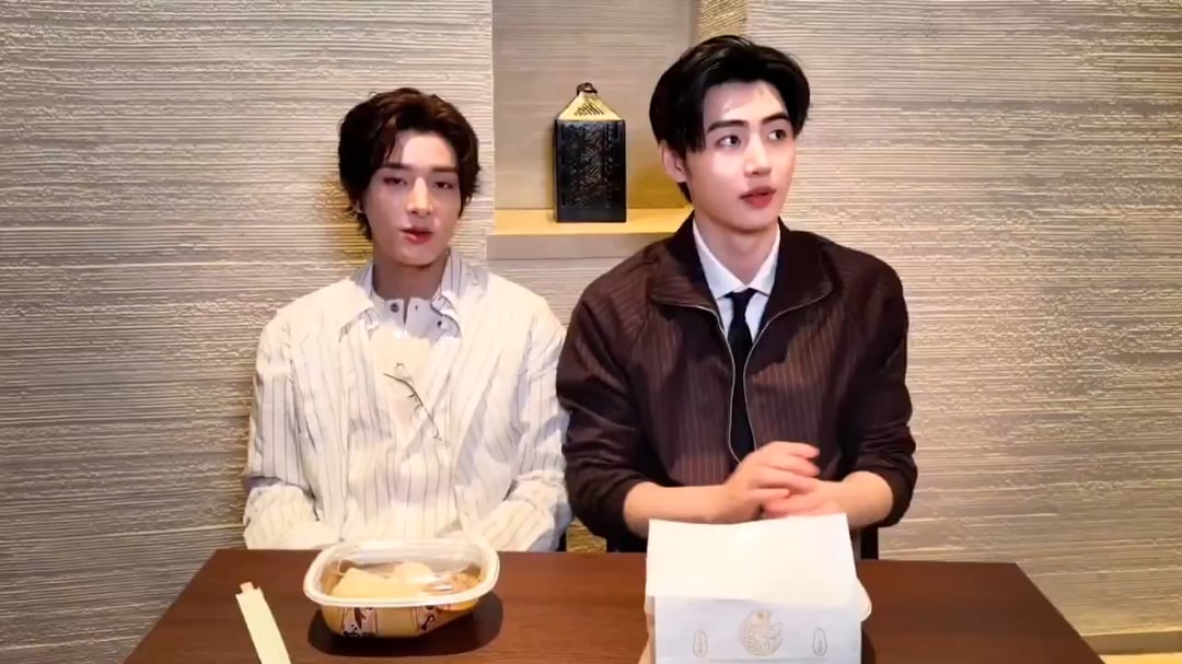 260218 ENHYPEN Official Japan Twitter: Jake & Sunghoon (with Jungwon)