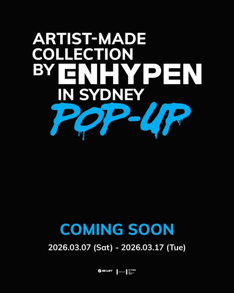 260224 Artist-Made Collection by ENHYPEN POP-UP in SYDNEY
