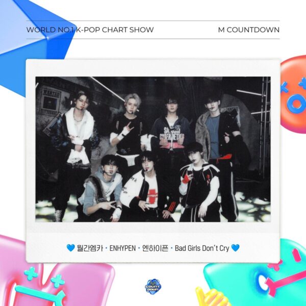 260201 Mnet M Countdown Twitter Update With ENHYPEN - HISTORY MCD January 2026 Issue