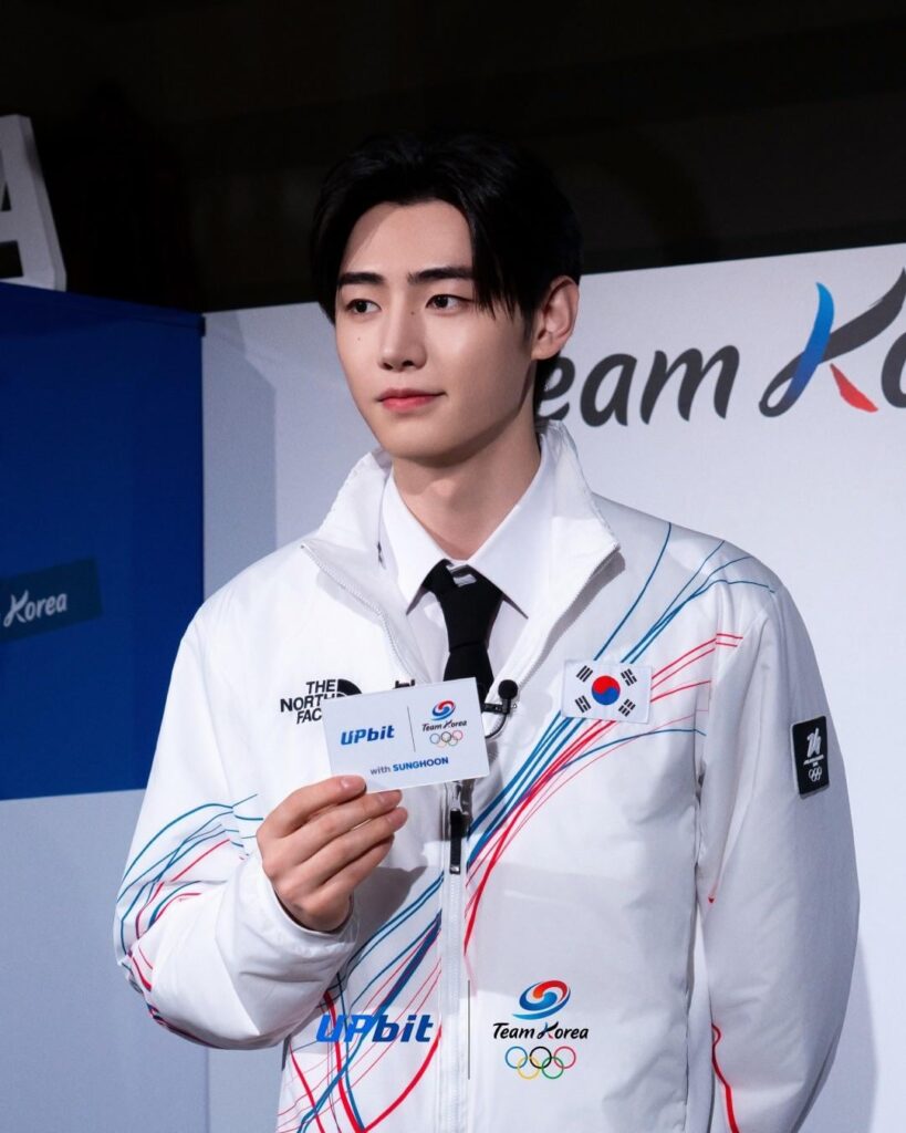 260214 jtbcnews Instagram update with Sunghoon @ Milano Cortina 2026 Winter Olympics