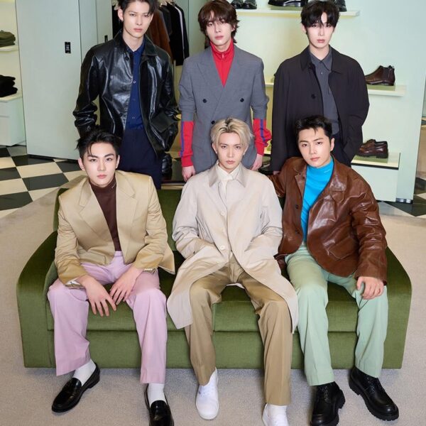 260206 PRADA Twitter/X update with ENHYPEN (minus Sunghoon) @ Prada Boutique Opening in Taipei