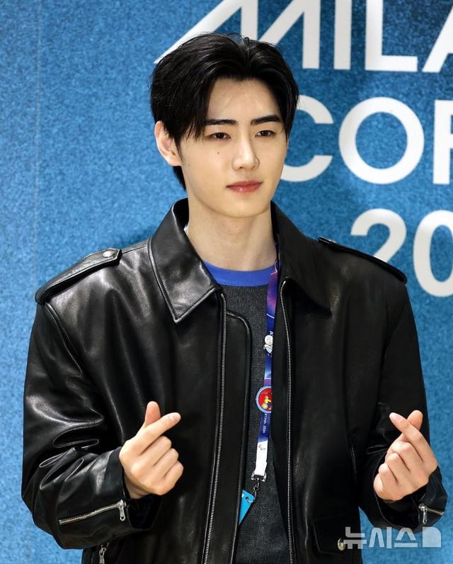 260209 Sunghoon @ Milano Cortina Winter Olympics 2026 Main Press Center [Media Photos] (2/2)