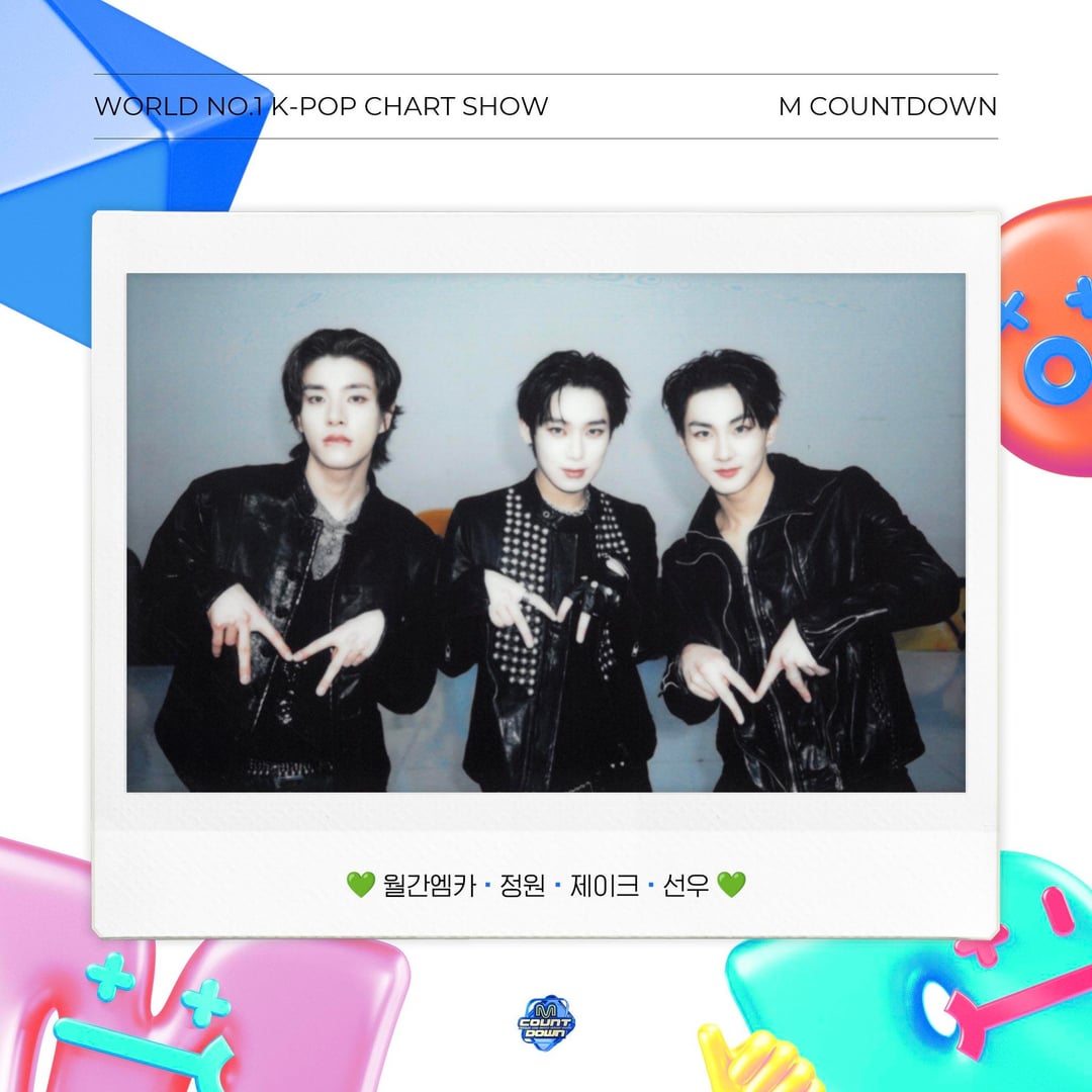 260201 Mnet M Countdown Twitter Update With Special MCs Jungwon, Jake & Sunoo - HISTORY MCD January 2026 Issue