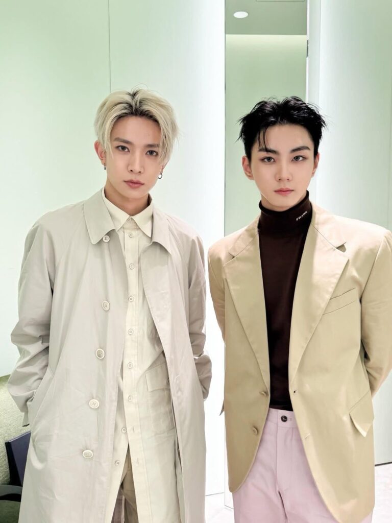 260206 Instagram: Jungwon & Heeseung @ Prada Boutique Opening in Taipei