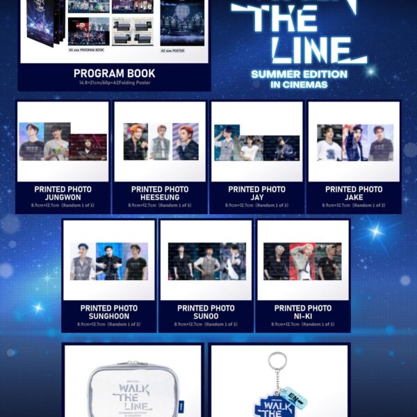 260220 ENHYPEN [WALK THE LINE SUMMER EDITION] IN CINEMAS OFFICIAL MERCHANDISE