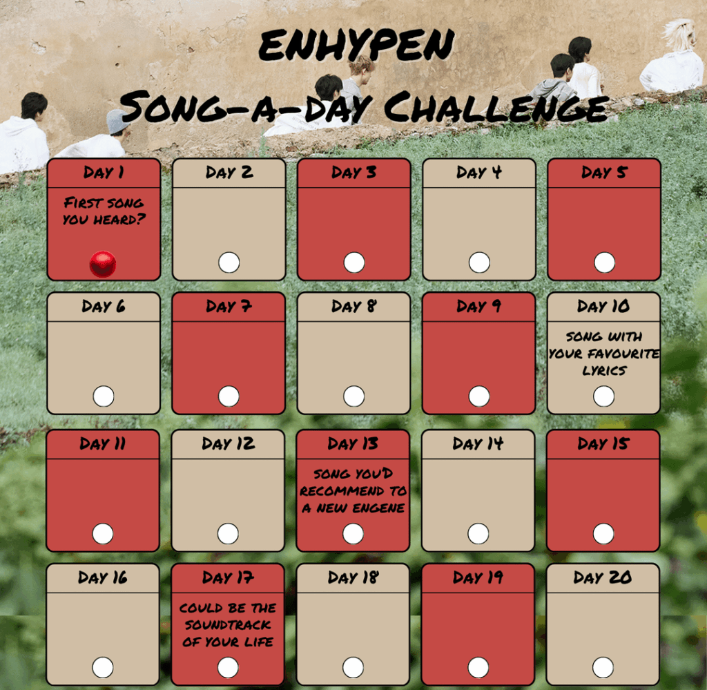 Song-a-Day Challenge - Day 1: First ENHYPEN song you heard?