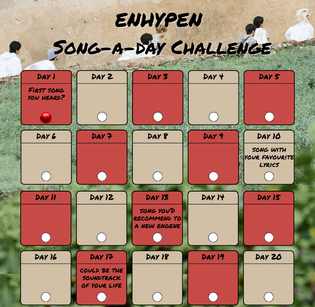 Song-a-Day Challenge - Day 1: First ENHYPEN song you heard?