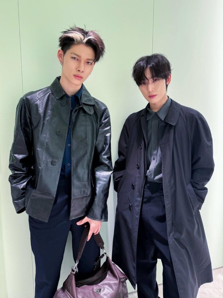 260206 Instagram: Sunoo & Ni-ki @ Prada Boutique Opening in Taipei