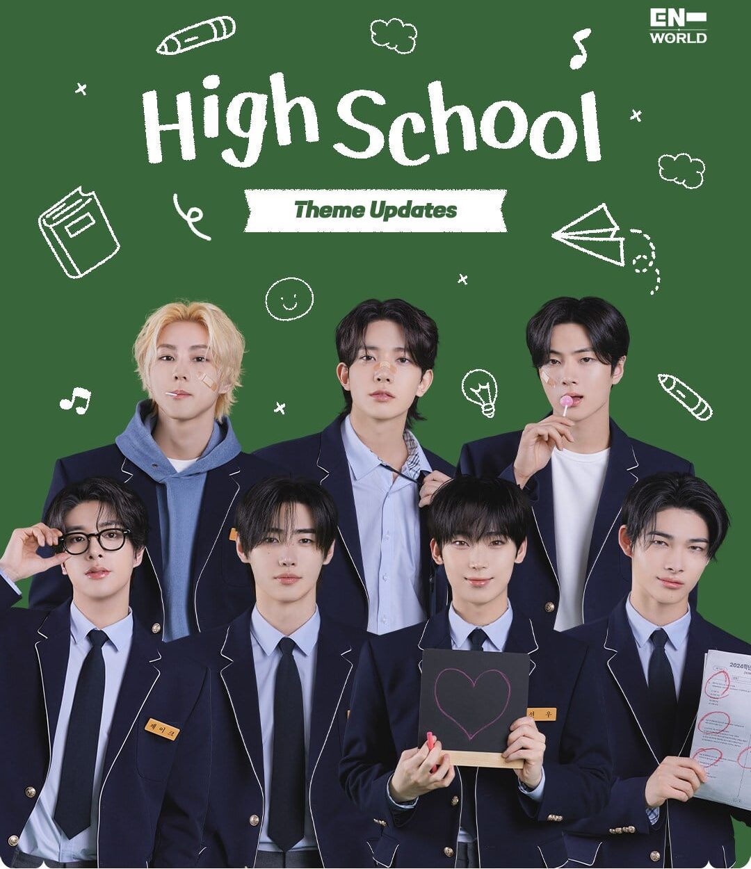 260305 ENHYPEN WORLD Theme Update: High School