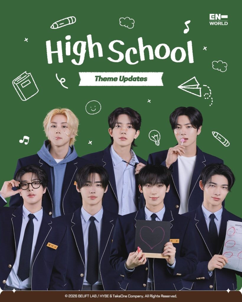 260305 ENHYPEN WORLD Theme Update: High School