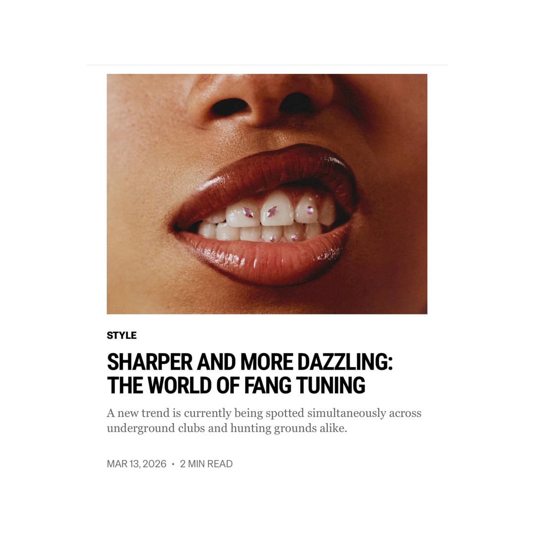 260313 VAMPIRE NOW added a new article to the Style section of their website