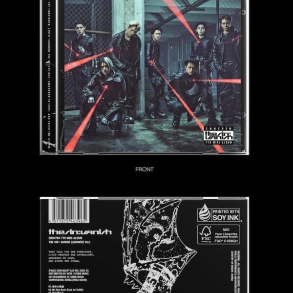 260316 THE SIN : VANISH (JAPANESE Ver.) Album Details