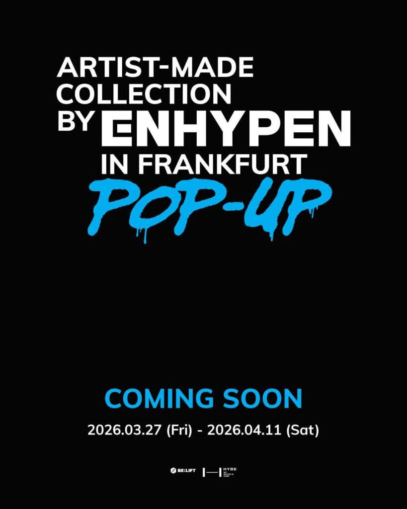 260319 Artist-Made Collection by ENHYPEN POP-UP in FRANKFURT