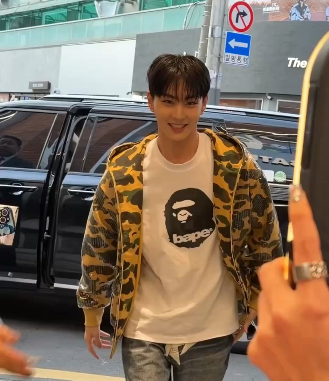 260304 JUNGWON at BAPE's Flagship Store Opening in Gangnam [Media Videos]