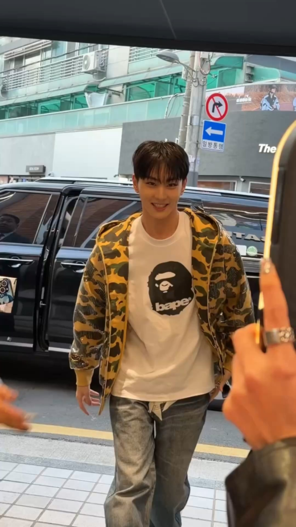 260304 JUNGWON at BAPE's Flagship Store Opening in Gangnam [Media Videos]