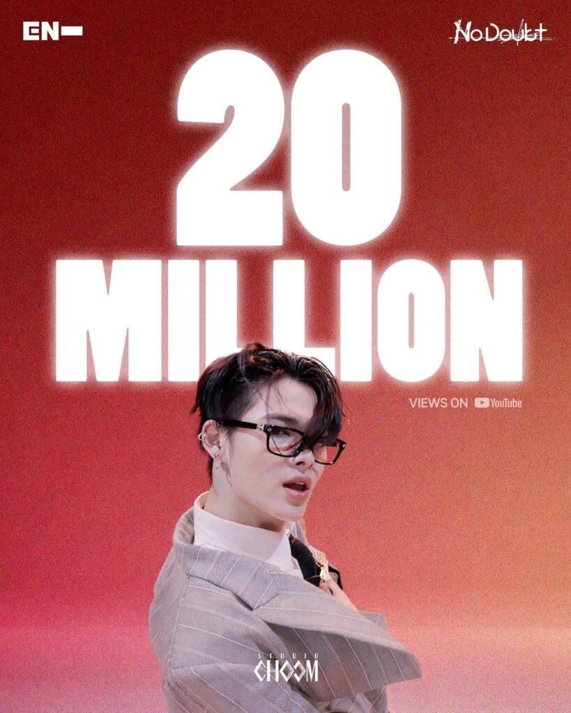 260304 Studio Choom Instagram: ENHYPEN's 'STUDIO CHOOM ORIGINAL' hits 20 MILLION views!