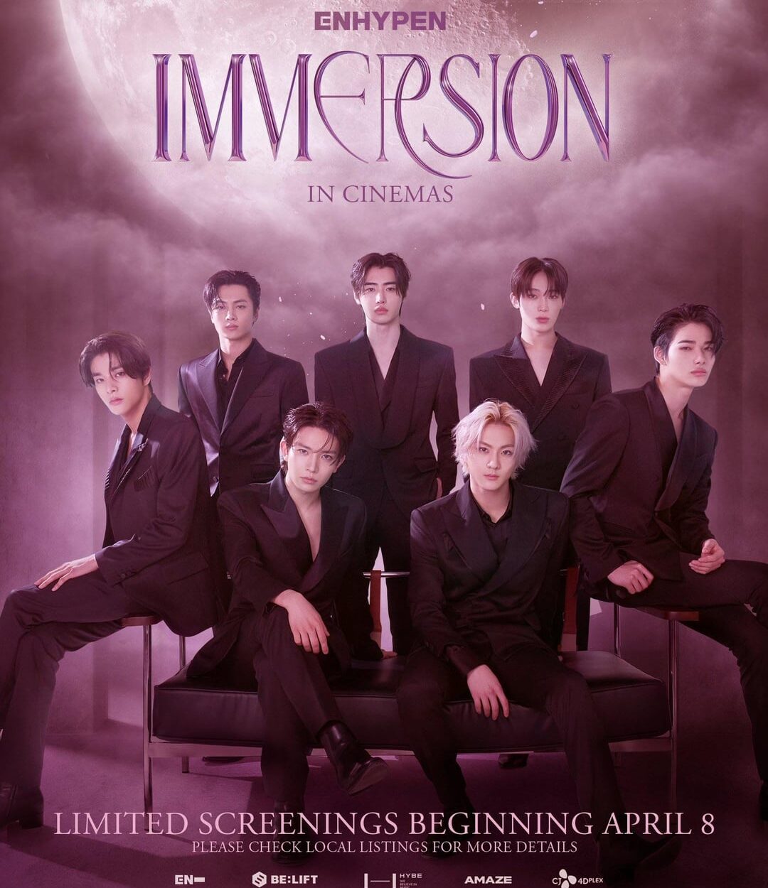 260317 cj4dplexfilm Twitter/X: ENHYPEN : IMMERSION IN CINEMAS