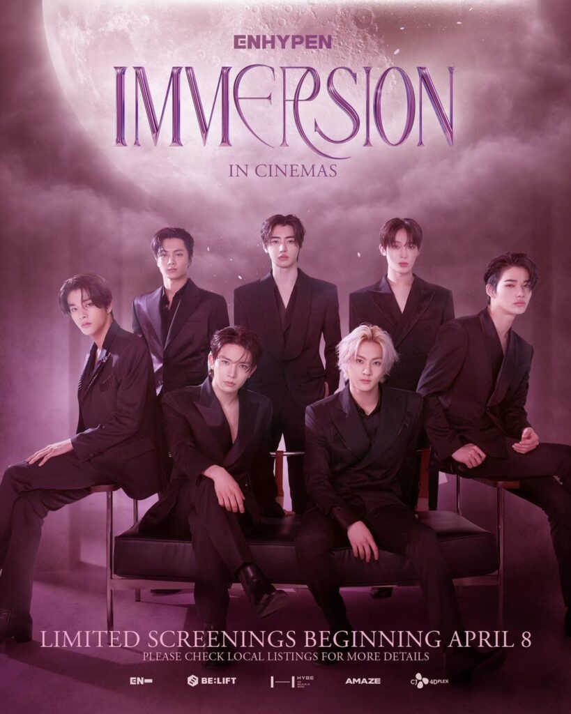 260317 cj4dplexfilm Twitter/X: ENHYPEN : IMMERSION IN CINEMAS