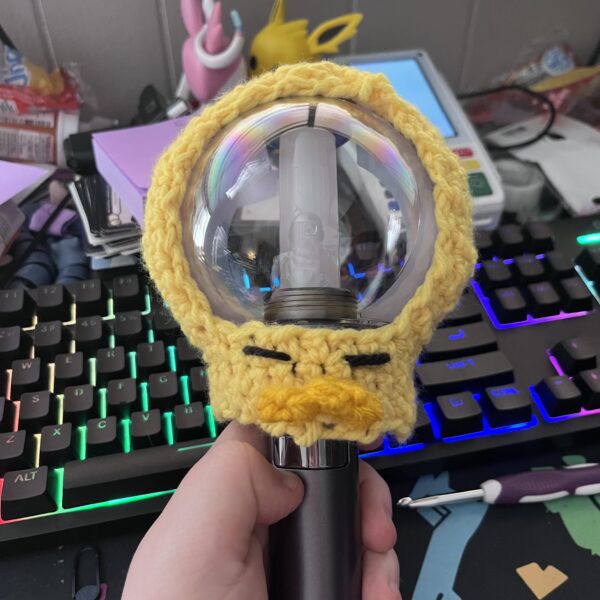 Ni-Ki duck lightstick cover