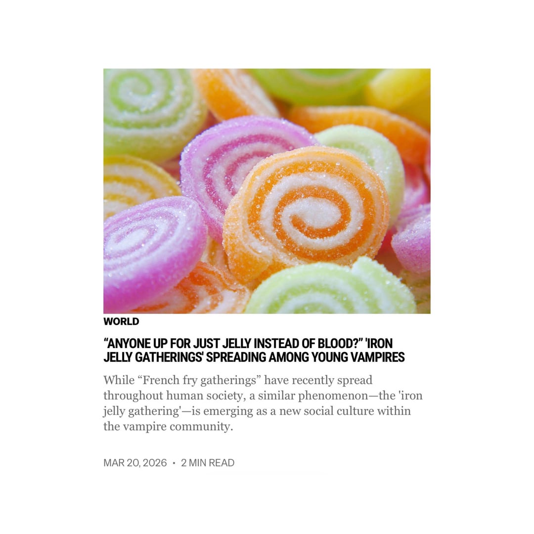 260320 Vampire Now added 2 articles to the World section of their website