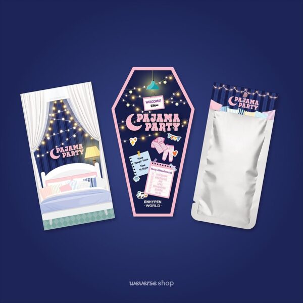 260303 Weverse Shop: [ENHYPEN WORLD COUPON CARD COLLECTION] PAJAMA PARTY ver. Pre-Order