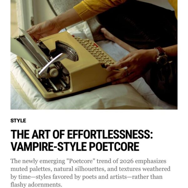 260410 Vampire Now added a new article to the Style section of their website