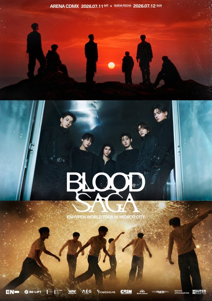 260424 [NOTICE] Additional Show for ENHYPEN WORLD TOUR 'BLOOD SAGA' IN MEXICO CITY