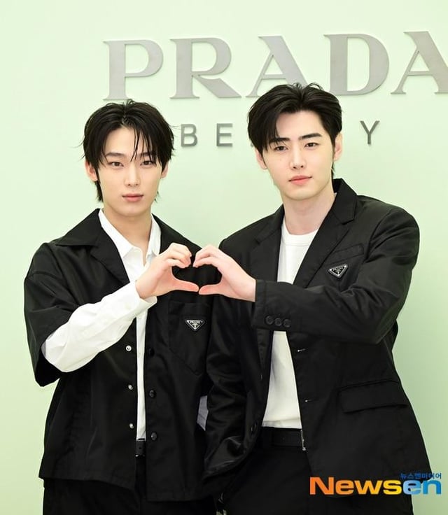 260429 Sunghoon & Sunoo at Prada Beauty Event in Seongsu [Media Photos]